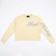 Cropped Blue Long Sleeve
