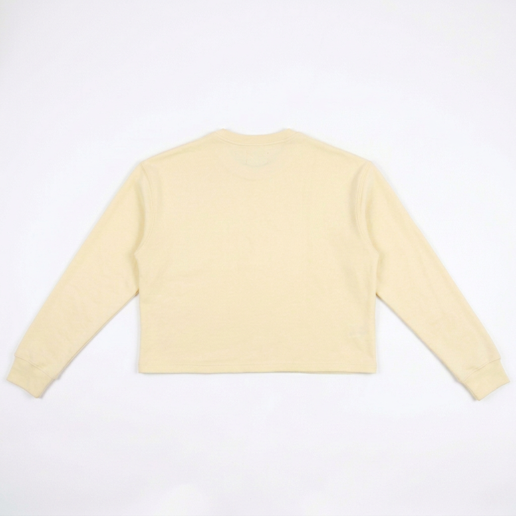 Cropped Blue Long Sleeve