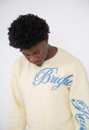 Cropped Blue Long Sleeve