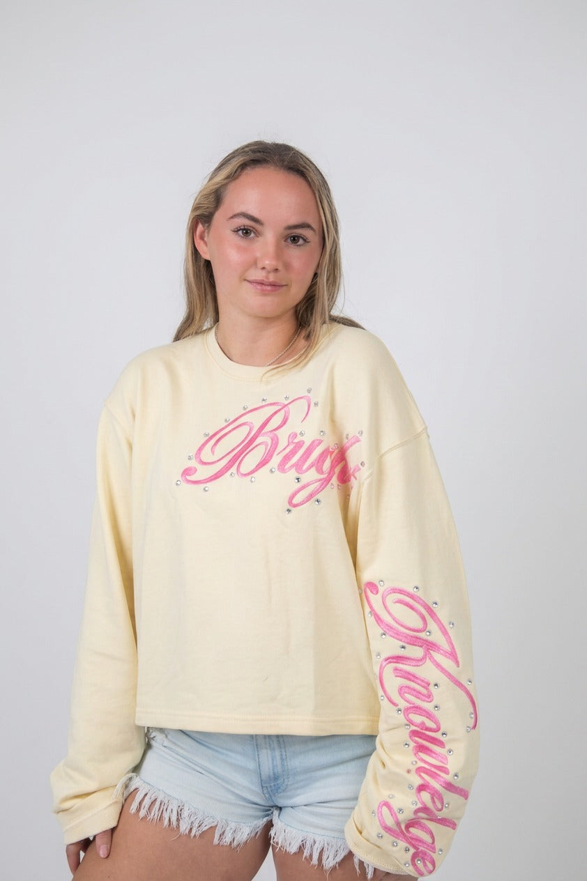 Cropped Pink Long Sleeve